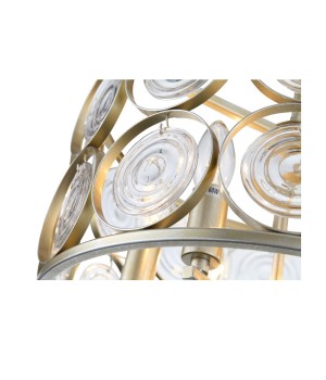 SL1105.202.06 Светильник потолочный ST-Luce Золотистый с патиной/Золотистый, Прозрачный E14 6*60W SERANDA-foto12