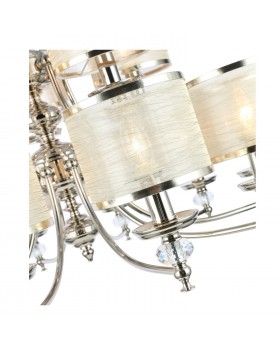 SL1751.103.15 Люстра подвесная ST-Luce Никель/Белый E14 15*40W ENITA-foto11