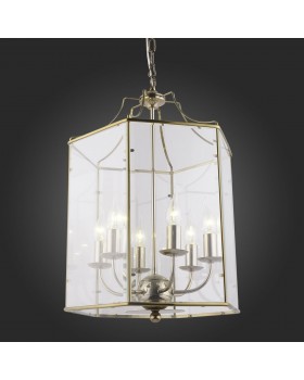 SL228.303.06 Люстра подвесная ST-Luce Бронза/Прозрачный E14 6*40W TERSO-foto7