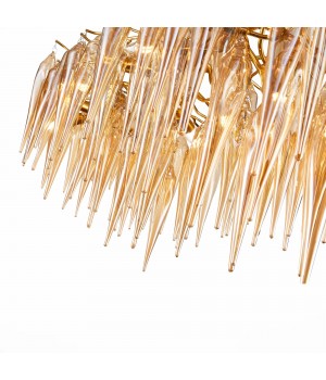SL1653.203.12 Люстра подвесная ST-Luce Золотистый/Золотистый E14 12*40W SIENA-foto4