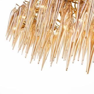 SL1653.203.12 Люстра подвесная ST-Luce Золотистый/Золотистый E14 12*40W SIENA-foto4