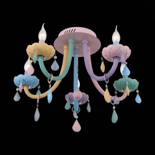 SL1700.782.05 Люстра потолочная ST-Luce Разноцветный E14 5*40W FIATA-foto8