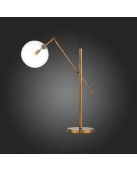 SL1205.304.01 Прикроватная лампа ST-Luce Латунь/Прозрачный G9 1*5W SANDRO-foto5