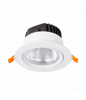 ST211.548.15.24 Св-к встр. Белый LED 1*15W 4000K 1 125Lm Ra80 24° IP20 D109xH65 220-240V MIRO-foto2
