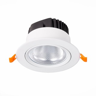 ST211.548.15.24 Св-к встр. Белый LED 1*15W 4000K 1 125Lm Ra80 24° IP20 D109xH65 220-240V MIRO-foto2