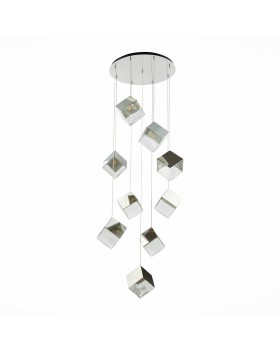 SL1182.103.09 Светильник подвесной ST-Luce Хром/Прозрачный, Хром G9 9*5W RIELLO-foto2