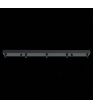 SL001.413.05 Потолочное крепление на 5 ламп (прямоугольное) ST-Luce Черный SL001-foto2