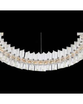 SL383.103.01 Светильник подвесной ST-Luce Хром/Хром, Прозрачный LED 1*34W 3000K CHERIO-foto6