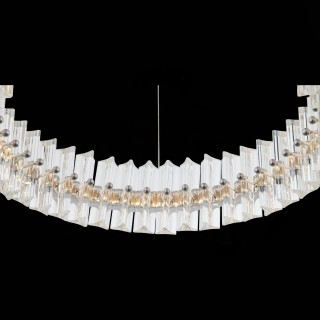 SL383.103.01 Светильник подвесной ST-Luce Хром/Хром, Прозрачный LED 1*34W 3000K CHERIO-foto6