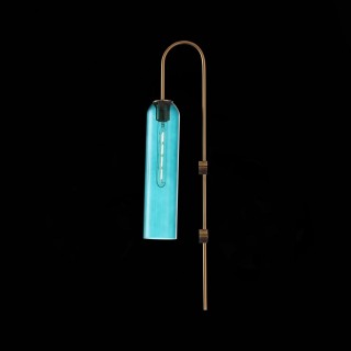 SL1145.381.01 Светильник настенный ST-Luce Латунь/Голубой E27 1*60W CALLANA-foto5