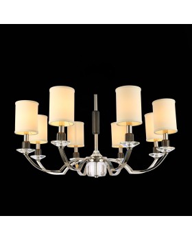 SL1122.103.08 Люстра подвесная ST-Luce Никель/Белый E14 8*40W SPERANA-foto4