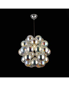 SL533.103.03 Люстра подвесная ST-Luce Хром/Перламутровый E27 3*60W ODETTA-foto4