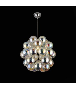 SL533.103.03 Люстра подвесная ST-Luce Хром/Перламутровый E27 3*60W ODETTA-foto4