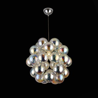 SL533.103.03 Люстра подвесная ST-Luce Хром/Перламутровый E27 3*60W ODETTA-foto4