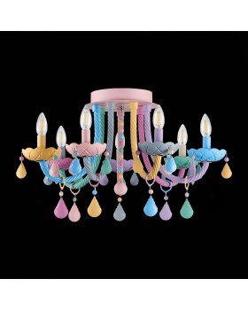 SL1700.782.07 Люстра потолочная ST-Luce Разноцветный E14 7*40W FIATA-foto14