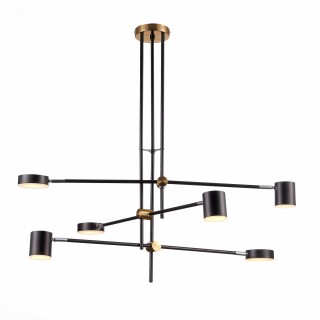 SL1604.432.06 Светильник потолочный ST-Luce Черный, Латунь/Черный LED 6*5W 3000K RODRIGO-foto2