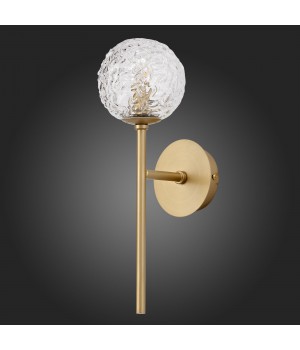 SL1152.201.01 Светильник настенный ST-Luce Золотистый/Прозрачный G9 1*5W ARCOBALINO-foto4