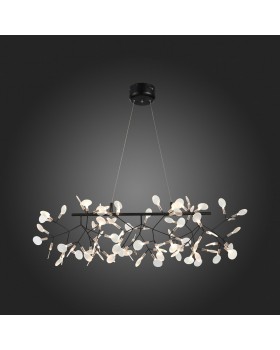 SL379.403.81 Люстра подвесная ST-Luce Черный/Белый LED 81*0,5W 3500K RAFINA-foto5