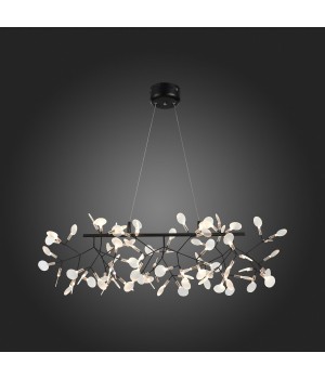 SL379.403.81 Люстра подвесная ST-Luce Черный/Белый LED 81*0,5W 3500K RAFINA-foto5