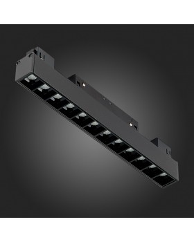 ST361.436.12 Магнитный трековый светильник Черный LED 1*12W 3000K 1 009Lm Ra>80 36° IP20 L222xW22xH44 48V SEIDE-foto9