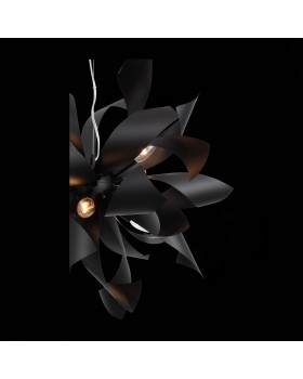 SL453.403.06E Люстра подвесная ST-Luce Черный/Черный E14 6*40W SPIRAGLIO-foto5