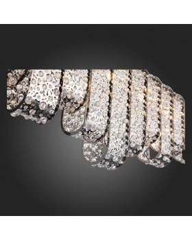 SL1117.103.07 Светильник подвесной ST-Luce Хром/Хром, Прозрачный G9 7*5W SOPRESIA-foto3