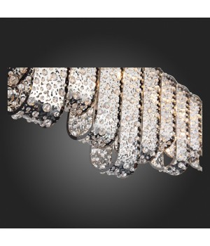 SL1117.103.07 Светильник подвесной ST-Luce Хром/Хром, Прозрачный G9 7*5W SOPRESIA-foto3