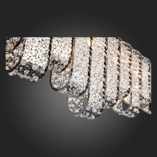 SL1117.103.07 Светильник подвесной ST-Luce Хром/Хром, Прозрачный G9 7*5W SOPRESIA-foto3