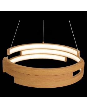 SL963.703.01 Люстра подвесная ST-Luce Светлое дерево/Светлое дерево, Белый LED 1*45W 4000K GENUINE-foto9