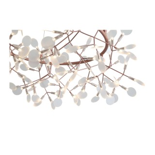 SL379.203.135 Люстра подвесная ST-Luce Медный/Белый LED 135*0,3W 3500K RAFINA-foto3