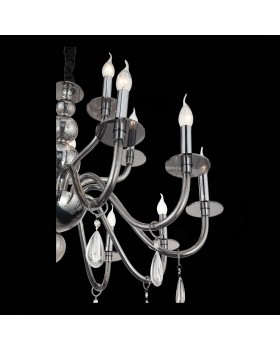 SL1113.403.15 Люстра подвесная ST-Luce Хром, Дымчатый, Прозрачный E14 15*40W SIEMA-foto9