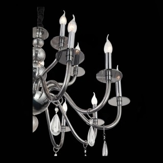 SL1113.403.15 Люстра подвесная ST-Luce Хром, Дымчатый, Прозрачный E14 15*40W SIEMA-foto9