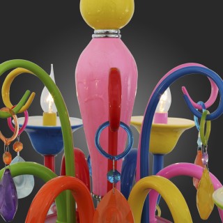 SL672.963.06 Люстра подвесная ST-Luce Разноцветный/Разноцветный E14 6*40W DELIZIA-foto12