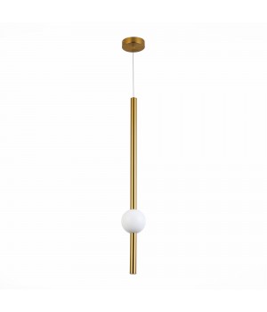 SL1222.233.01 Светильник подвесной ST-Luce Золотистый/Золотистый, Белый LED 1*18W 4000K ANGURRA-foto2