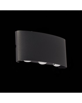 SL089.401.06 Светильник уличный настенный ST-Luce Черный кварцевый LED 6*1W 4000K BISELLO-foto8