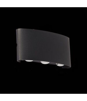 SL089.401.06 Светильник уличный настенный ST-Luce Черный кварцевый LED 6*1W 4000K BISELLO-foto8