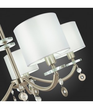 SL1757.103.05 Люстра подвесная ST-Luce Никель/Белый E14 5*40W KATENA-foto15