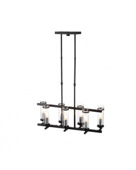 SL334.403.07 Люстра подвесная ST-Luce Черный, Никель/Прозрачный E14 7*60W BICHERO-foto14