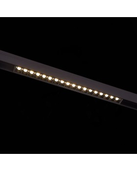 ST361.436.18 Магнитный трековый светильник Черный LED 1*18W 3000K 1 407Lm Ra>80 36° IP20 L331xW22xH44 48V SEIDE-foto4