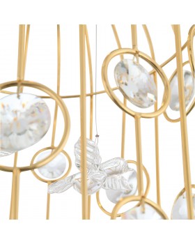 SL189.203.01 Подвес ST-Luce Золотистый/Золотистый, Прозрачный GU10 1*50W GABRIO-foto3