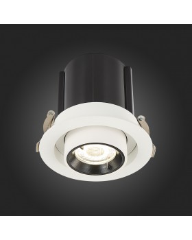 ST702.238.12 Св-к встр. Белый LED 1*12W 3000K 900Lm Ra80 24° IP20 D90xH92 180-240V ST702-foto8