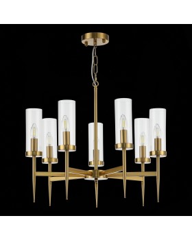 SL1159.303.07 Люстра подвесная ST-Luce Латунь/Латунь, Прозрачный E14 7*60W ACAZIO-foto8