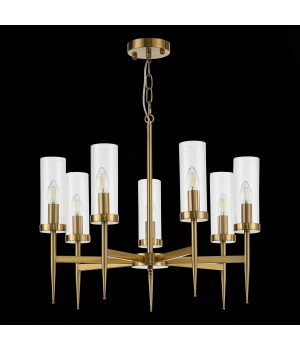 SL1159.303.07 Люстра подвесная ST-Luce Латунь/Латунь, Прозрачный E14 7*60W ACAZIO-foto8