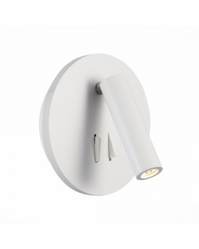 SL1586.513.01 Светильник настенный Белый LED 1*8W 3000K 624Lm Ra>80 24° IP20 L-xW155xH155 170-240V BONDI-foto3
