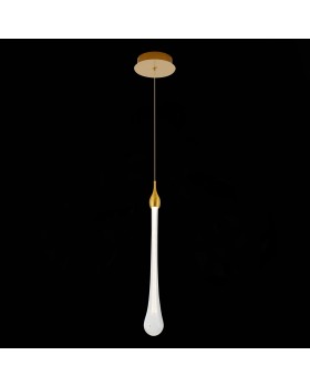 SL6103.203.01 Подвес ST-Luce Золотистый/Прозрачный LED 1*3W 4000K Faenza-foto3