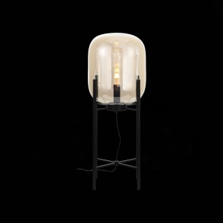 SL1050.515.01 Торшер ST-Luce Черный/Коньячный E27 1*40W (из 2-х коробок) BURASCA-foto5