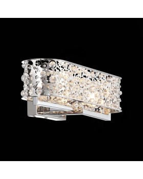 SL1117.101.01 Светильник настенный ST-Luce Хром/Хром, Прозрачный G9 2*5W SOPRESIA-foto4