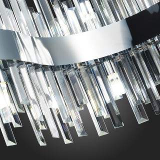 SL1160.113.12 Светильник подвесной ST-Luce Хром/Хром, Прозрачный G9 12*5W BAFO-foto15