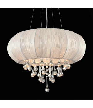 SL350.053.05 Люстра подвесная ST-Luce Хром/Белый, Прозрачный E14 5*40W PREFERITA-foto3