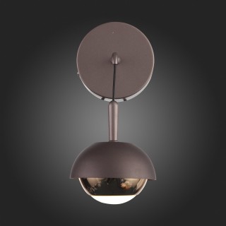 SL1602.321.01 Светильник настенный ST-Luce Кофейный, Золото/Кофейный, Золото LED 1*8W 4000K ENTOLLA-foto8